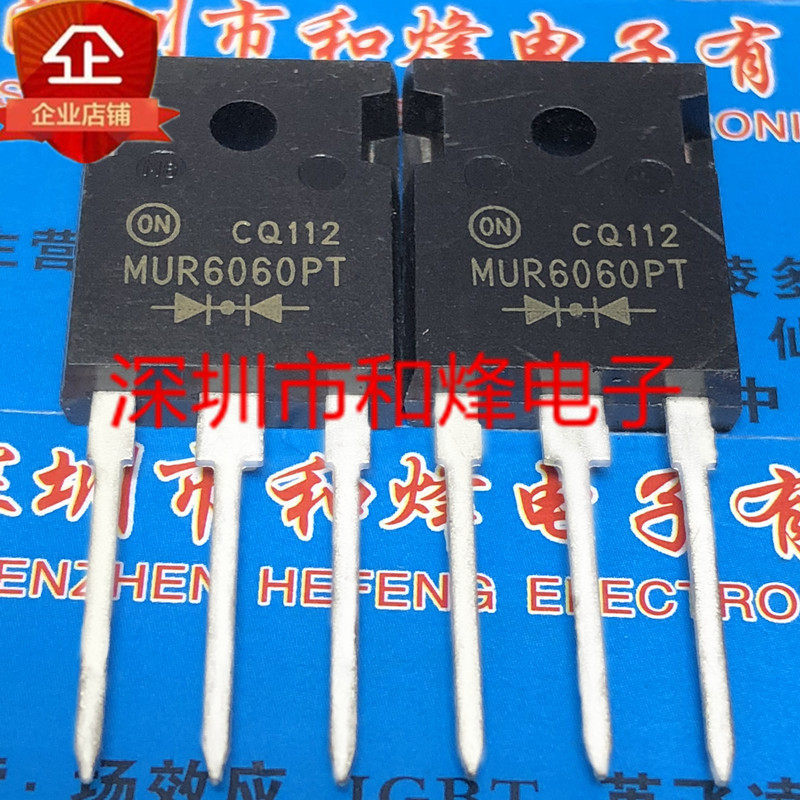 5 ชิ้นยี่ห้อ newMUR6060PT TO-247 600V 50A