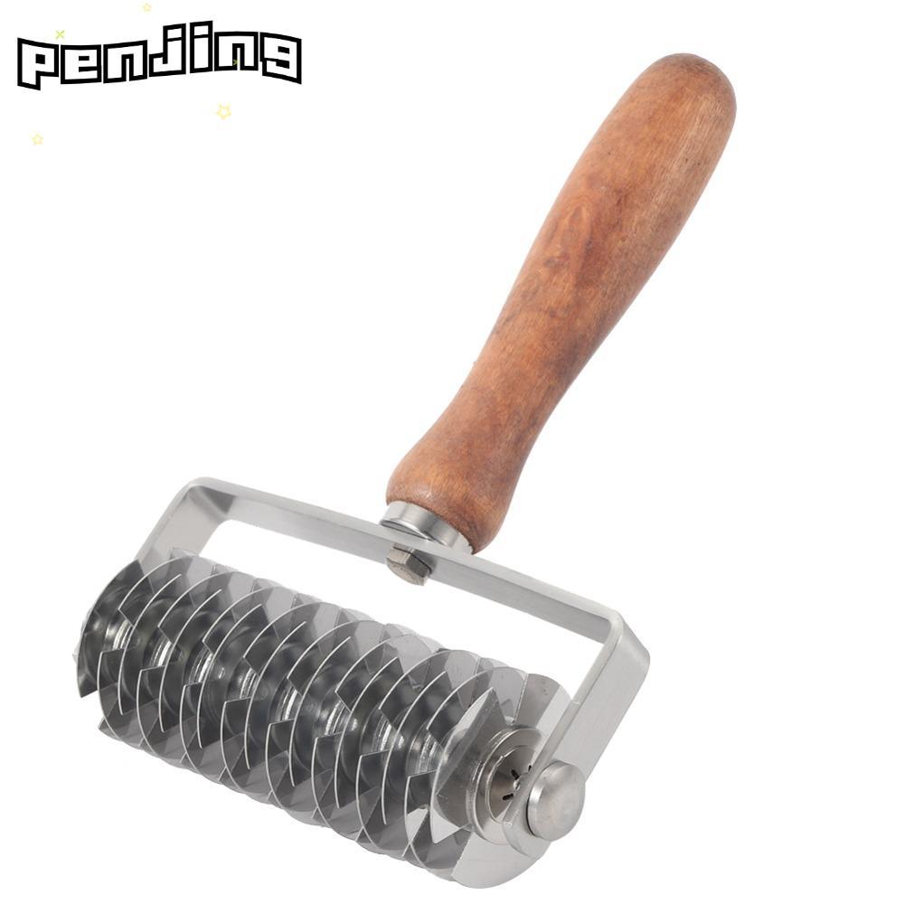 PENJING Lattice Pastry Cutter, Non-stick Time-Saver Pastry Lattice Roller Cutter พายพิซซ่าเนื้อขนมปั