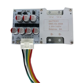 ในไทย BMS 4s 300a ต่อเนื่อง100a มี Active Balance 5.5a. ในตัว ใช้กับLiFePO4 3.2v(BMS+Activeในตัว)