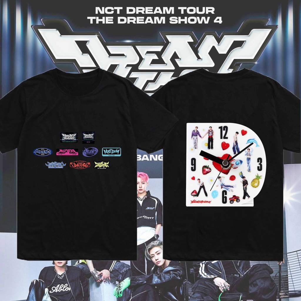 NCT DREAM Fan Tee  | 2025 The Dream Show 4: Dream the Future Edition เสื้อยืดแฟนคลับ