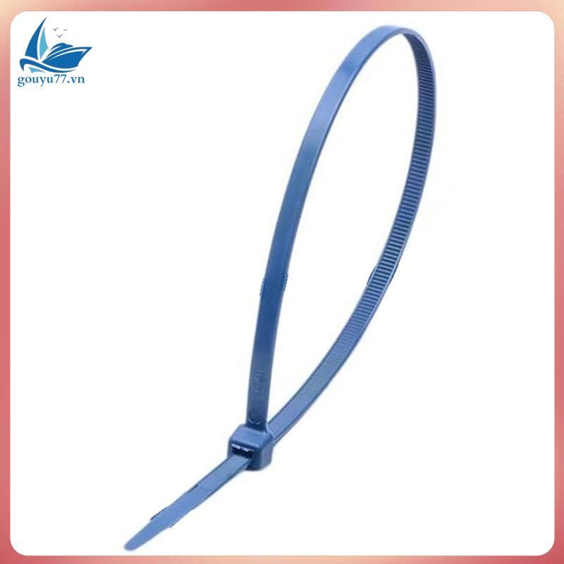 Blue Zip Ties Metal Detectable Ties Metal Detectable Zip Ties 200x 3.6mm