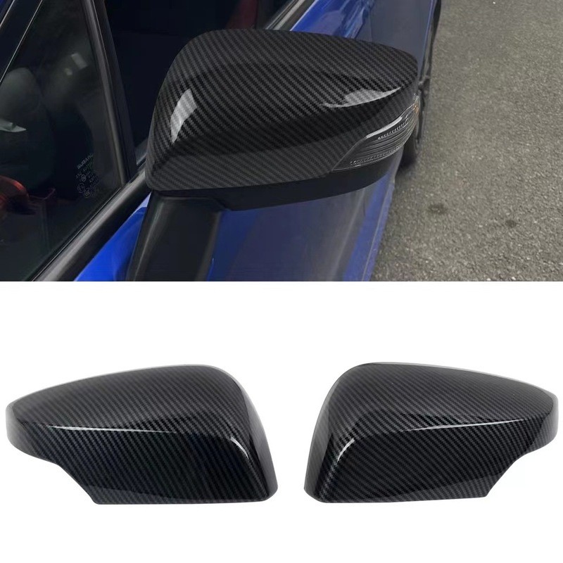 เหมาะสําหรับ 2015-2020 Subaru WRX/WRX STi ฝาครอบกระจกมองหลังสติกเกอร์ตกแต่ง