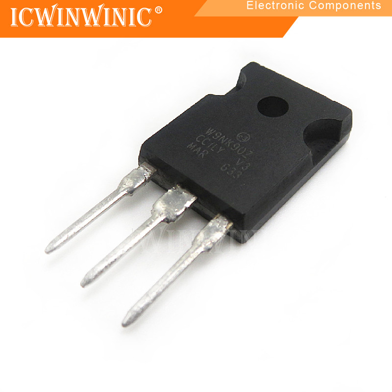 5 ชิ้น W9NK90Z W9NK90 TO-247 ส่วนประกอบอิเล็กทรอนิกส์