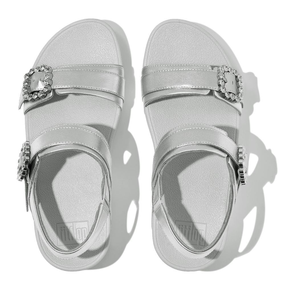 FITFLOP LULU CRYSTAL-BUCKLE BACK-STRAP รูปที่ 3