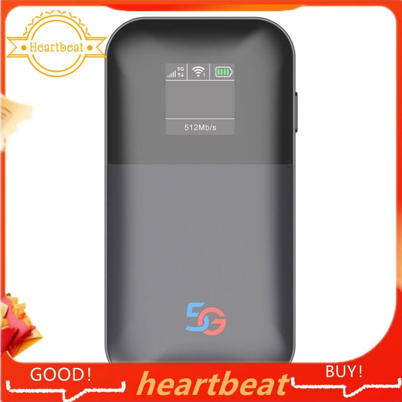 5G Pocket WiFI 5G SA NSA Mini MiFi Modem Pocket Mobile Hotspot WiFi Outdoor WiFi6 Router สูงสุด 32 ผ