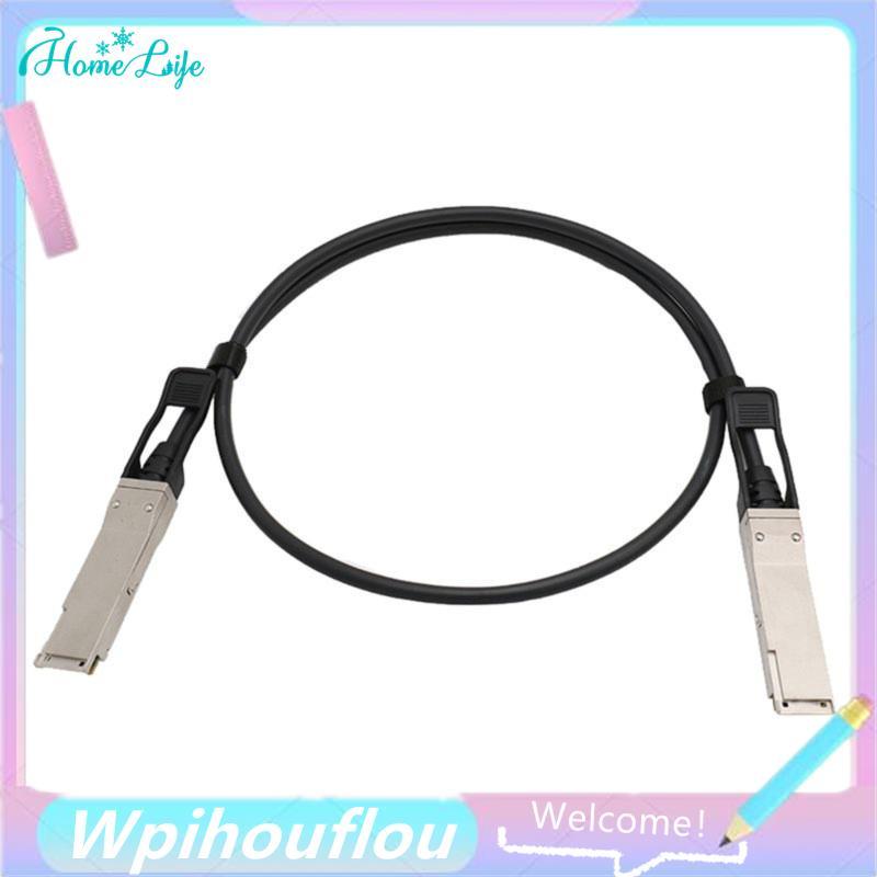 [HoME&life] 200Gb QSFP56 Cable QSFP56 to QSFP56 Direct Mount Copper Stacking Cable ConnectX-7 Compat