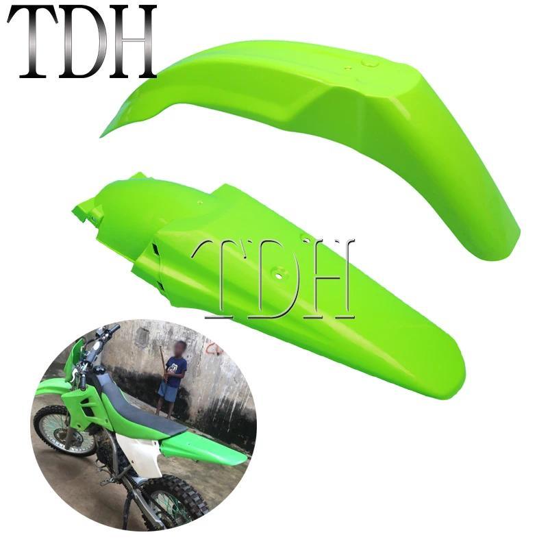 MJ Front/Rear Fender Universal Supermoto Motocross Dirt Bike Mudguard For KX250F KX450F KX KLX CRF D