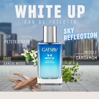 Gatsby White Up Edt Sky 50Ml แกสบี้ ไวท์ อัพ โอ เดอ ทอยเลตต์ สกาย รีเฟล็กชั่น 50 มล.