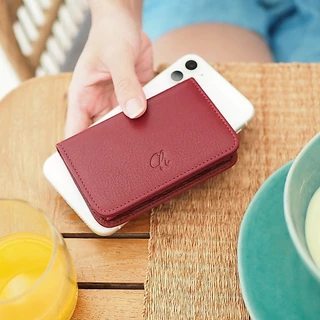 กระเป๋านามบัตรหนังวัวแท้ จัดระเบียบบัตร Classic Card - Namecard leather case เท่คลาสสิค