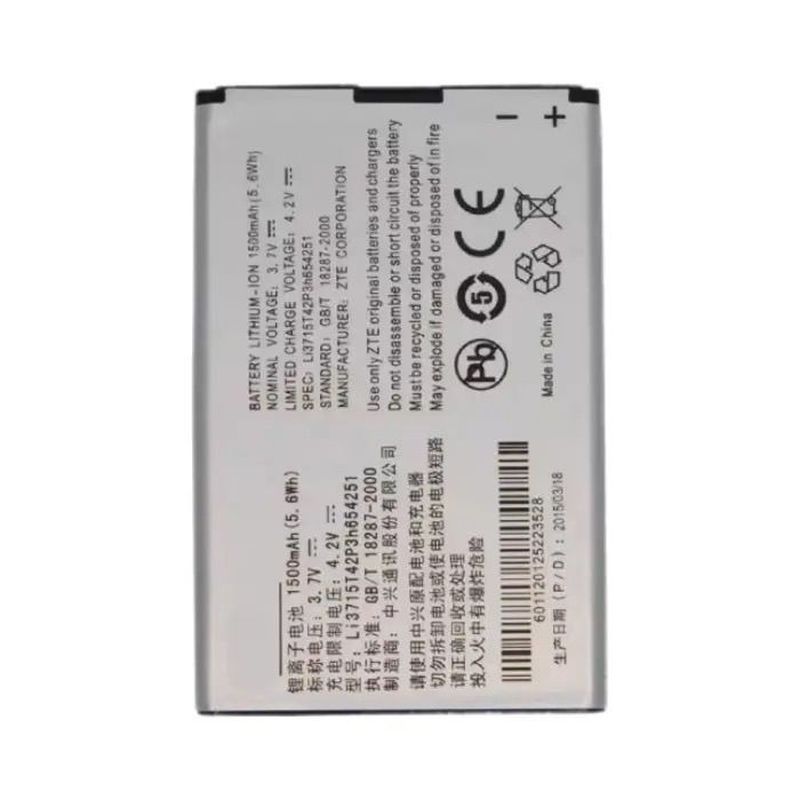 เหมาะสําหรับ ZTE L530G u281 u230 u790 u805 Li3712T42P3h654246แบตเตอรี่ H