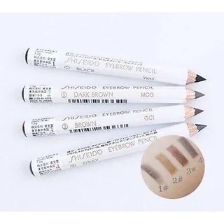 ญี่ปุ่นแท้! Shiseido ดินสอเขียนคิ้ว 4 สี ชิเซโด้ เนื้อแน่น วาดคิ้วสวยมาก Eyebrow Pencil