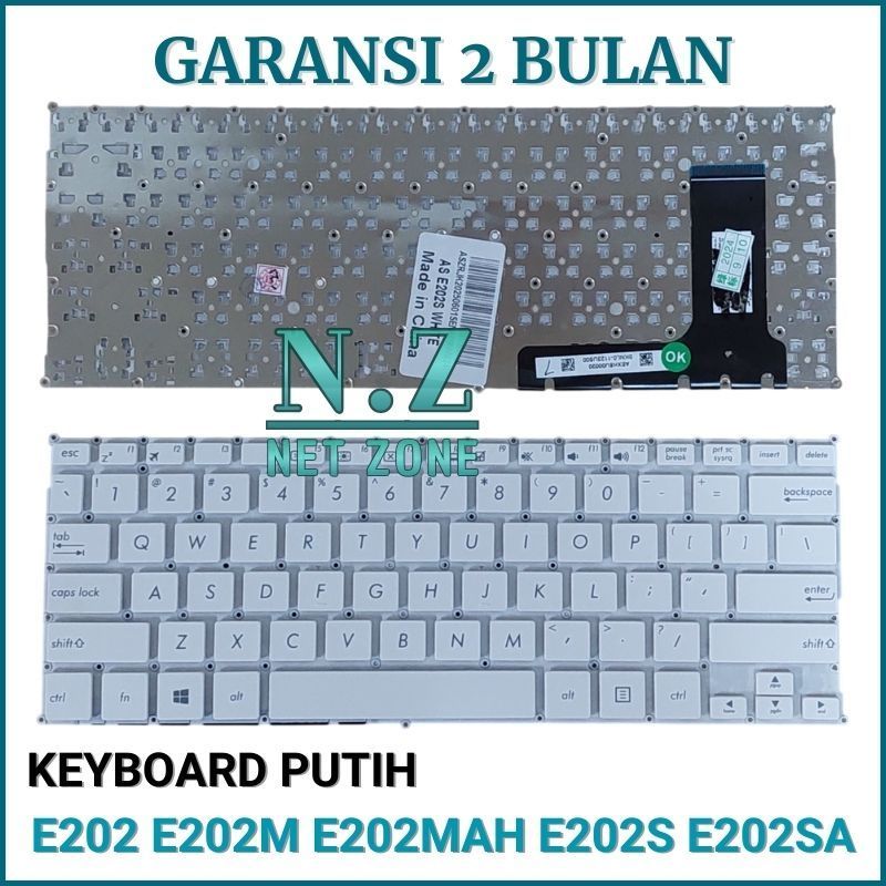 Asus E203 E203M E203MA E203MAH E203N E203NAH Series คีย์บอร์ด -NZONE