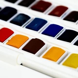 Mini Pan 0.5 ml. สีน้ำบีบแบ่ง Winsor and Newton Cotman Water Colour
