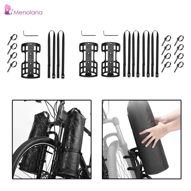 [Menolana] Bike Cargo Cage Bike Front Carrier Rack สําหรับจักรยานพับจักรยานเสือภูเขา 1 ชุด