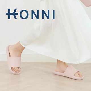 KONNI รองเท้าแตะ กันลื่น น้ำหนักเบา รองเท้าแบบสวม รองเท้าใส่ในบ้าน ห้องน้ำ สีทึบเรียบง่าย นุ่มสบาย ผู้ชาย ผู้หญิง