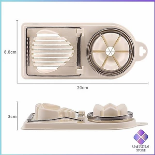 MahaThai เครื่องตัดไข่ เครื่องตัดไข่ต้ม ที่ตัดไข่ ที่ตัดแบ่งไข่ต้ม tool for cutting eggs