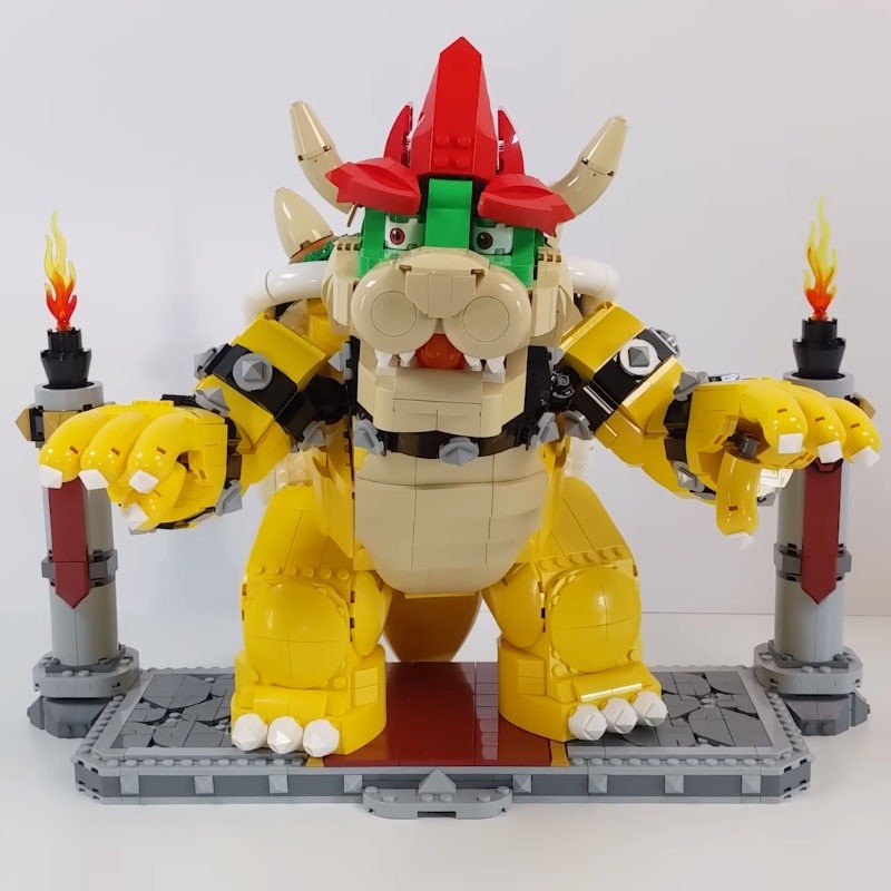 ใช้งานร่วมกับที่มีประสิทธิภาพ Cool Overlord Super Mario Series Building Block ของขวัญของเล่นเพื่อการ