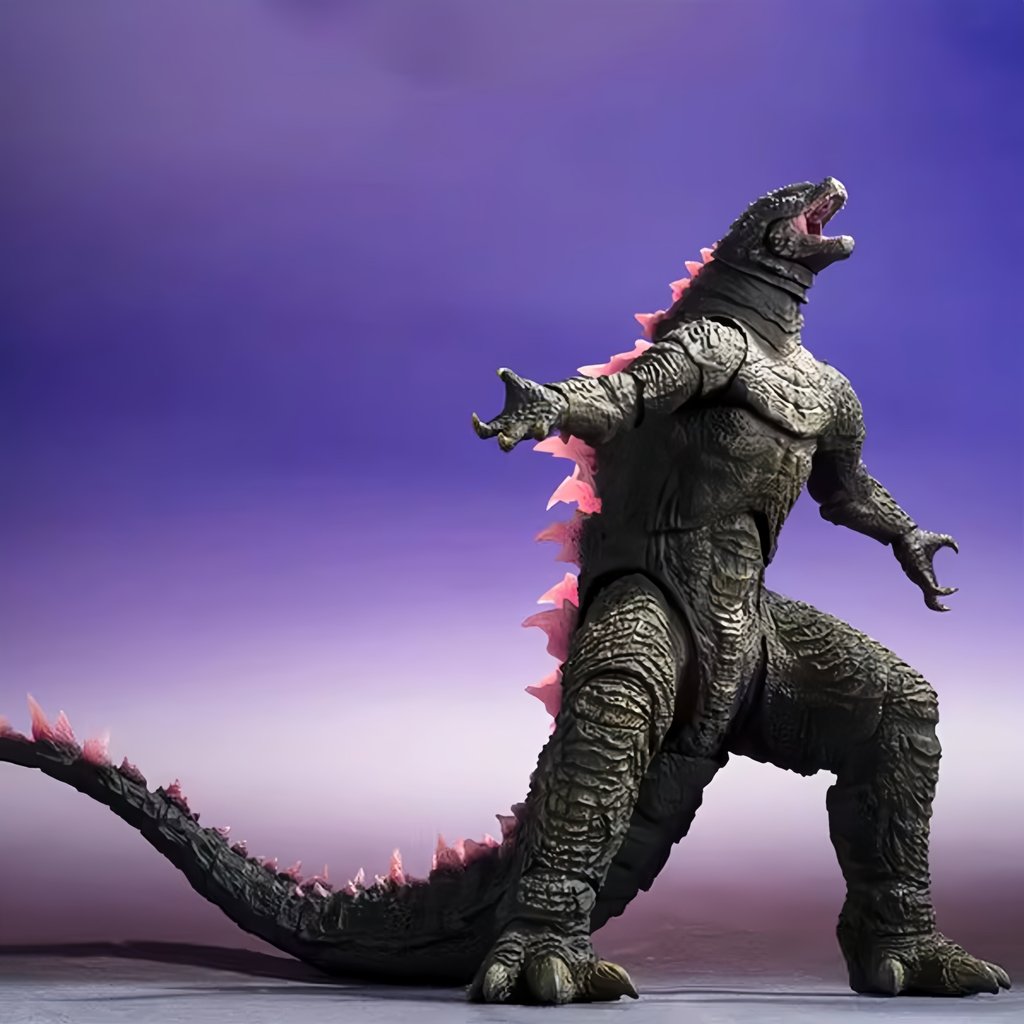 SM Godzilla vs. คิงคอง2กลสามหัวมังกรเลือดปีศาจที่สามารถเคลื่อนย้ายมอนสเตอร์ไดโนเสาร์รุ่นเครื่องประดั