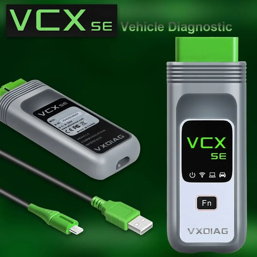 VXDIAG VCX SE Pro 3 ใน 1 สําหรับ 3 ซอฟต์แวร์รถเครื่องมือวินิจฉัยฟรีสําหรับ GM / Ford /Mazda / VW /Au