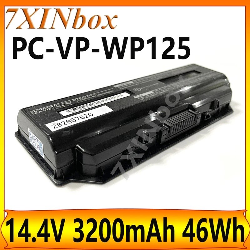 7XINbox PC-VP-WP125 OP-570-77004 14.4V 3200mAh 46Wh แบตเตอรี่แล็ปท็อปสําหรับ NEC PC-LL750HS6B PCLL75