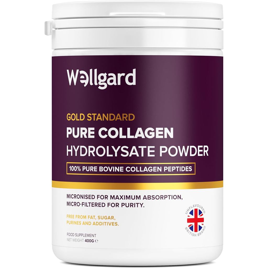 ผงคอลลาเจน, ผงคอลลาเจนเปปไทด์ Bovine มาตรฐานทองโดย Wellgard - กรดอะมิโนจําเป็นระดับสูง 8, อาหารเสริม