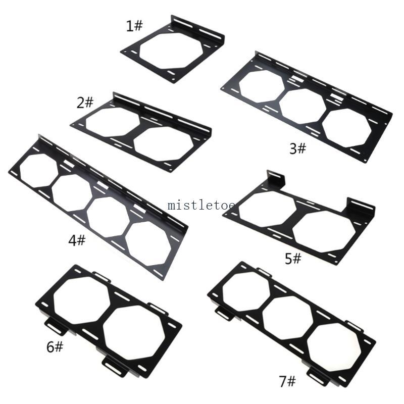 MIS Fan Bracket Water Cooling Fan Holder คอมพิวเตอร์ภายนอกสําหรับเคสฮีทซิงค์ Gadget