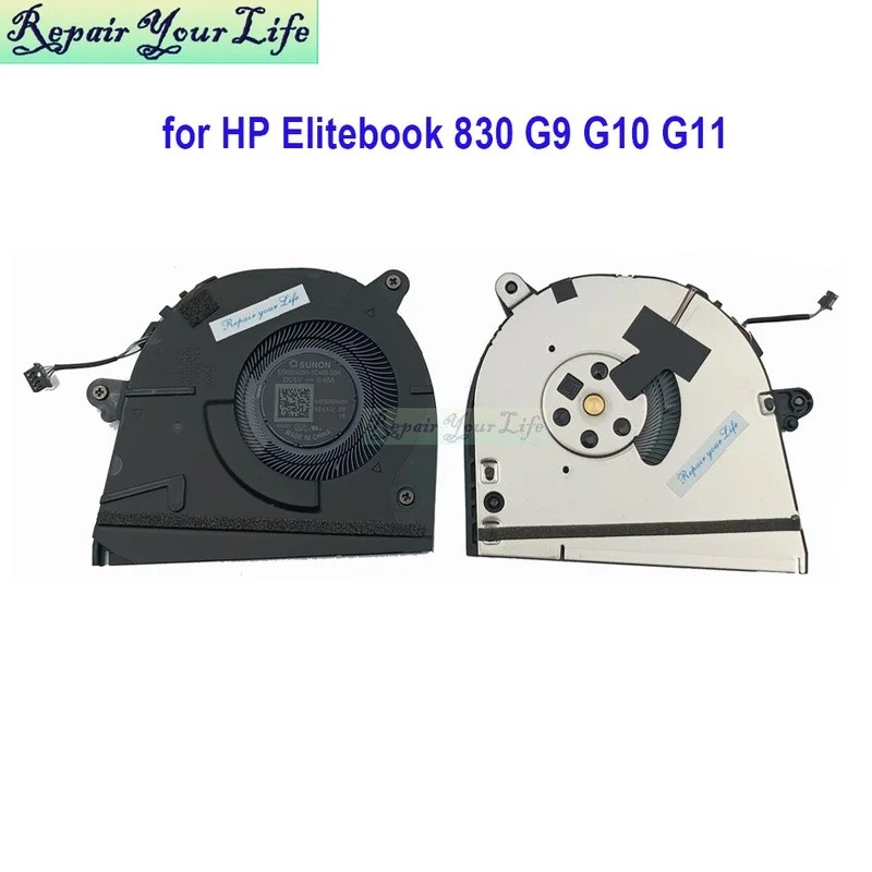 พัดลม CPU ระบายความร้อนสําหรับ HP EliteBook 830 G9 835 G10 G11 HSN-I45 I49C-3 โน้ตบุ๊ค PC Cooler หม้