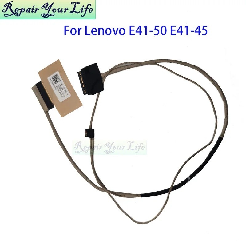 โน้ตบุ๊คหน้าจอ LCD สายวิดีโอสําหรับ Lenovo E41-50 E41-55 E41-45 EDP Flex Ribbon Monitor สายไฟภายใน 5