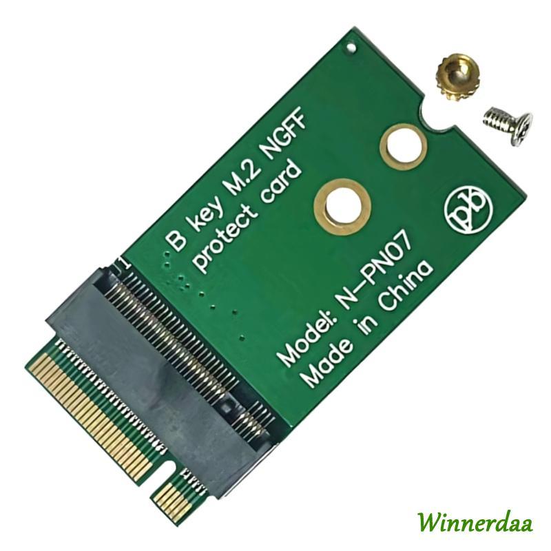 WIN B Key To B Key M 2 NGFFs 3G 4G 5G อะแดปเตอร์สําหรับ SSD ที่เสถียรและการเชื่อมต่อการ์ดเครือข่าย