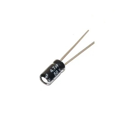 1000PCS Electrolytic Capacitor 4.7uf 50V อลูมิเนียม Electrolytic Capacitor 50V4.7UF 4x7 มม.