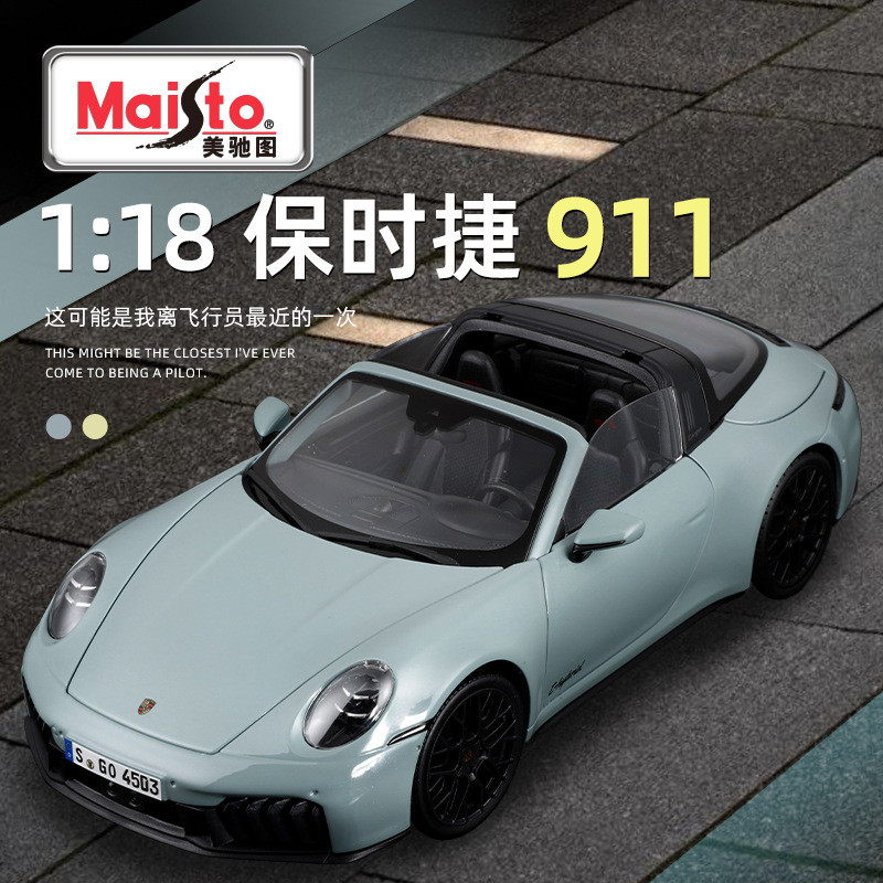 Meritor รูปที่ 118 Porsche 911 Targa 4 GTS (992.2) จําลองรถรุ่นชาย