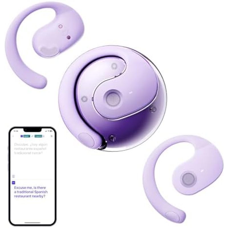 หูฟังแปลแบบเรียลไทม์ Xmenha 144 ภาษา หูฟัง AI Translator Earbuds หูฟังแปลภาษา หูฟัง AI แปลภาษา