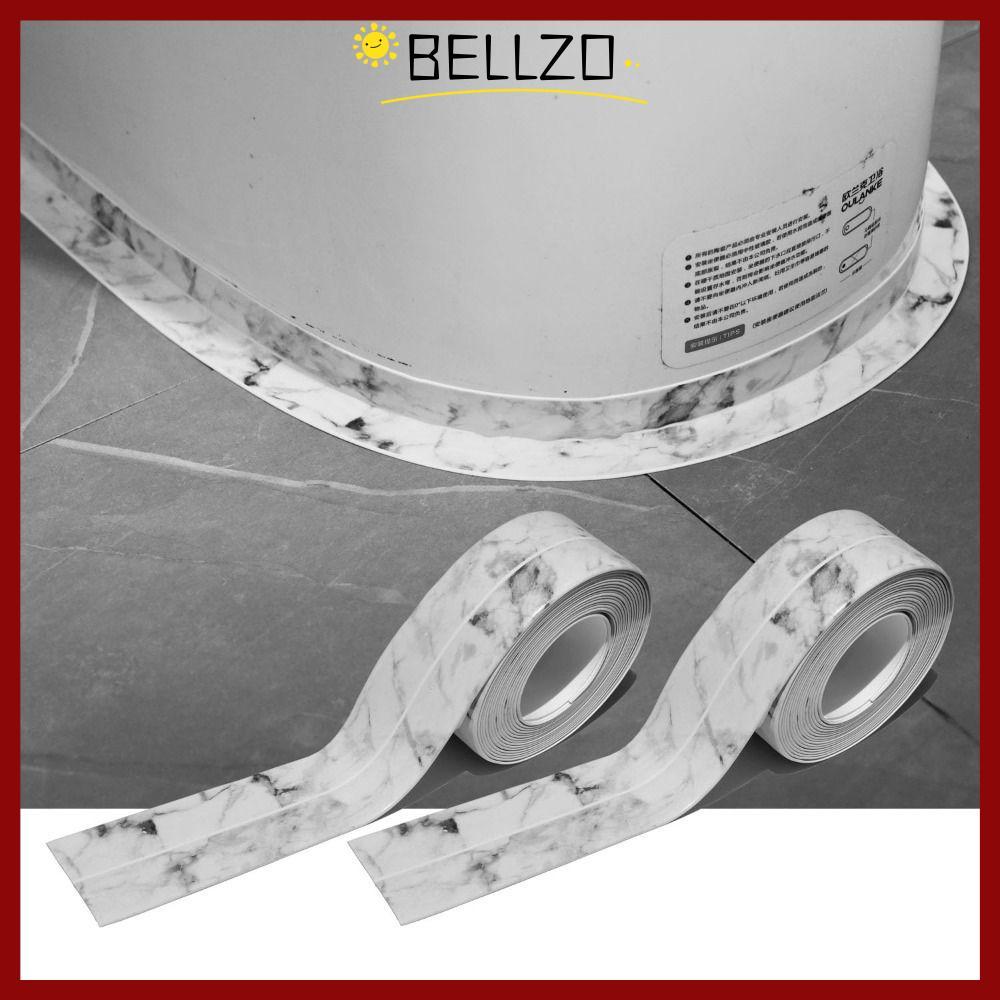 จัดส่งจากประเทศไทยBELLZO Caulk Tape, Counter Decorative Kitchen Sealant Strip, Professional Mildew-p