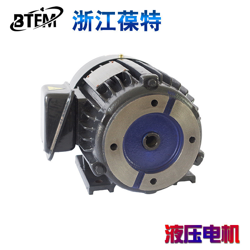 Zhejiang Baote สามขั้วสถานีไฮดรอลิกปั๊มน้ํามันมอเตอร์ VP20 ใบมีดปั๊มมอเตอร์ 0.75 KW1.5 KW2.2 KW