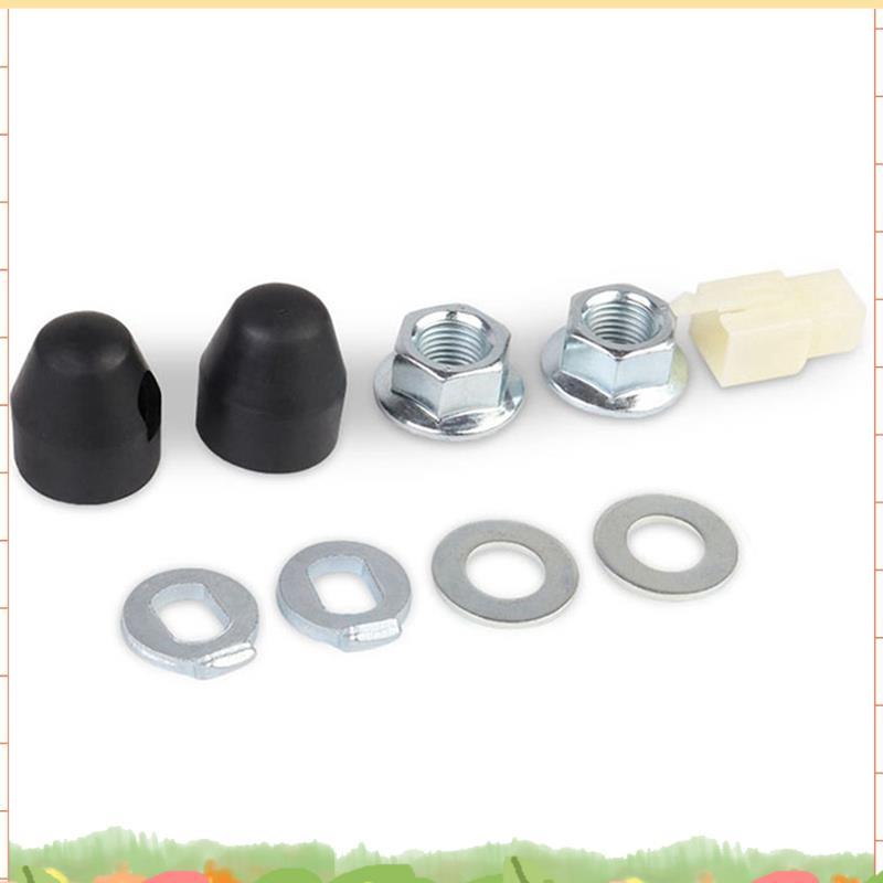 E-Bike ไฟฟ้าจักรยาน Hub Motor Axle Lock Nut /Lock Washer /Spacer /Nut Cover พร้อมเพลา 12 มม.