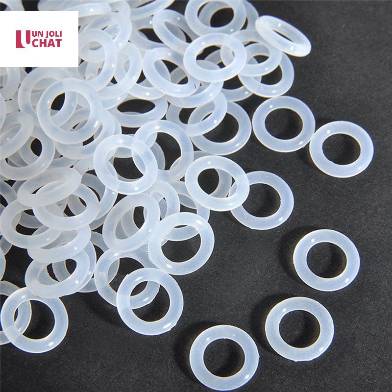 ดี 120 ชิ้นยางซิลิโคน O-Ring Switch Dampeners สีขาวสําหรับคีย์บอร์ด Cherry MX ได้ดี