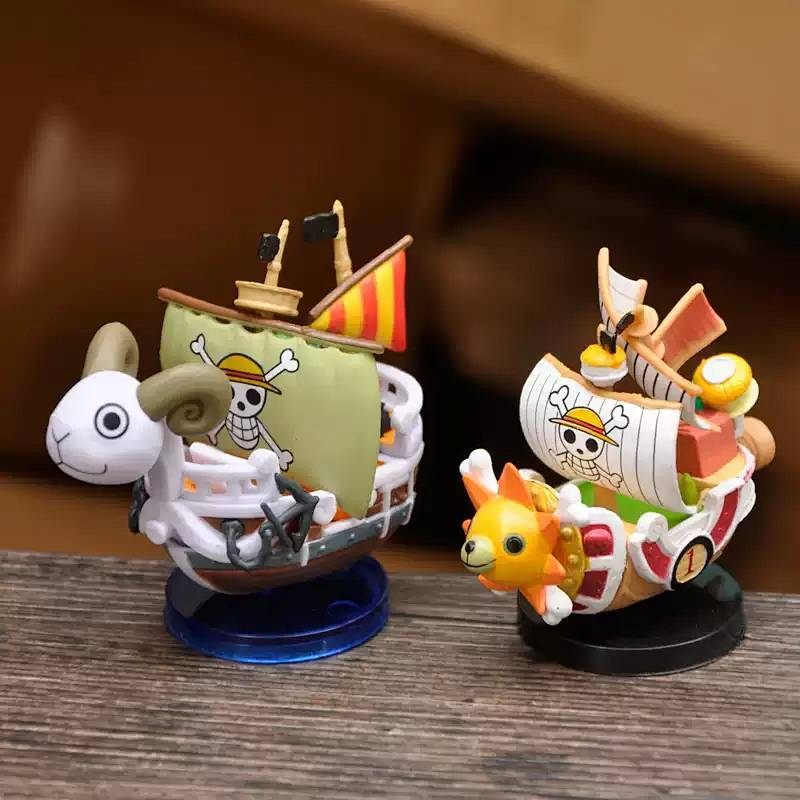 Cute One Piece Ship Sun Thousand Sunny Ship Meri Thousand Sunny One Piece Ship Garage Kits Model Fur