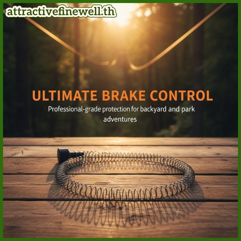[attractivefinewell] New Zipline Spring Brake Stainless Steel Zip Line Spring Brake Heavy Duty Zipli