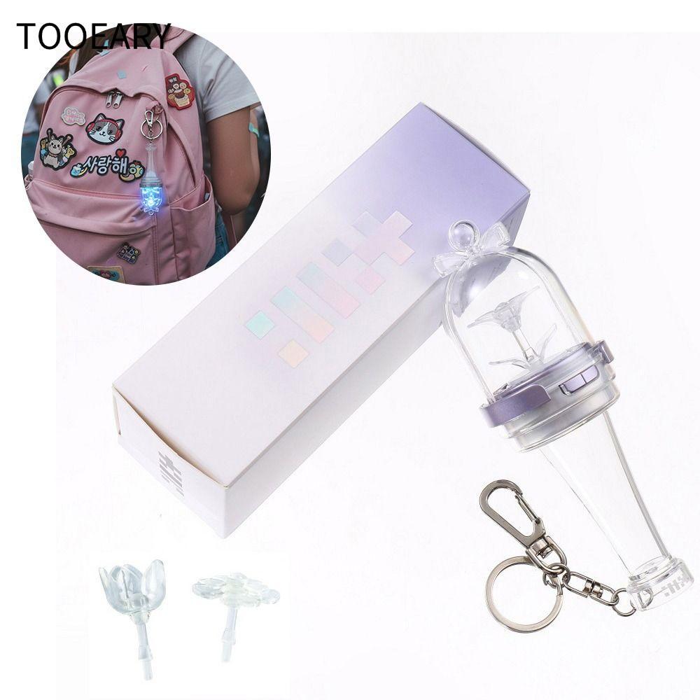 TAINAKARITSU Kpop Idol Lightstick, MINI จี้ออกแบบ MINI Glow Stick, พัดลมคอลเลกชัน Glow Feature พวงกุ