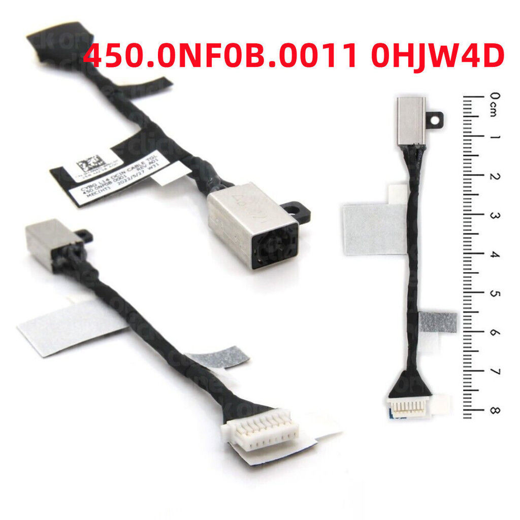 สําหรับ dell p144g latitude 3420 3430 3520power แจ็คชาร์จปาก 0hjw4d