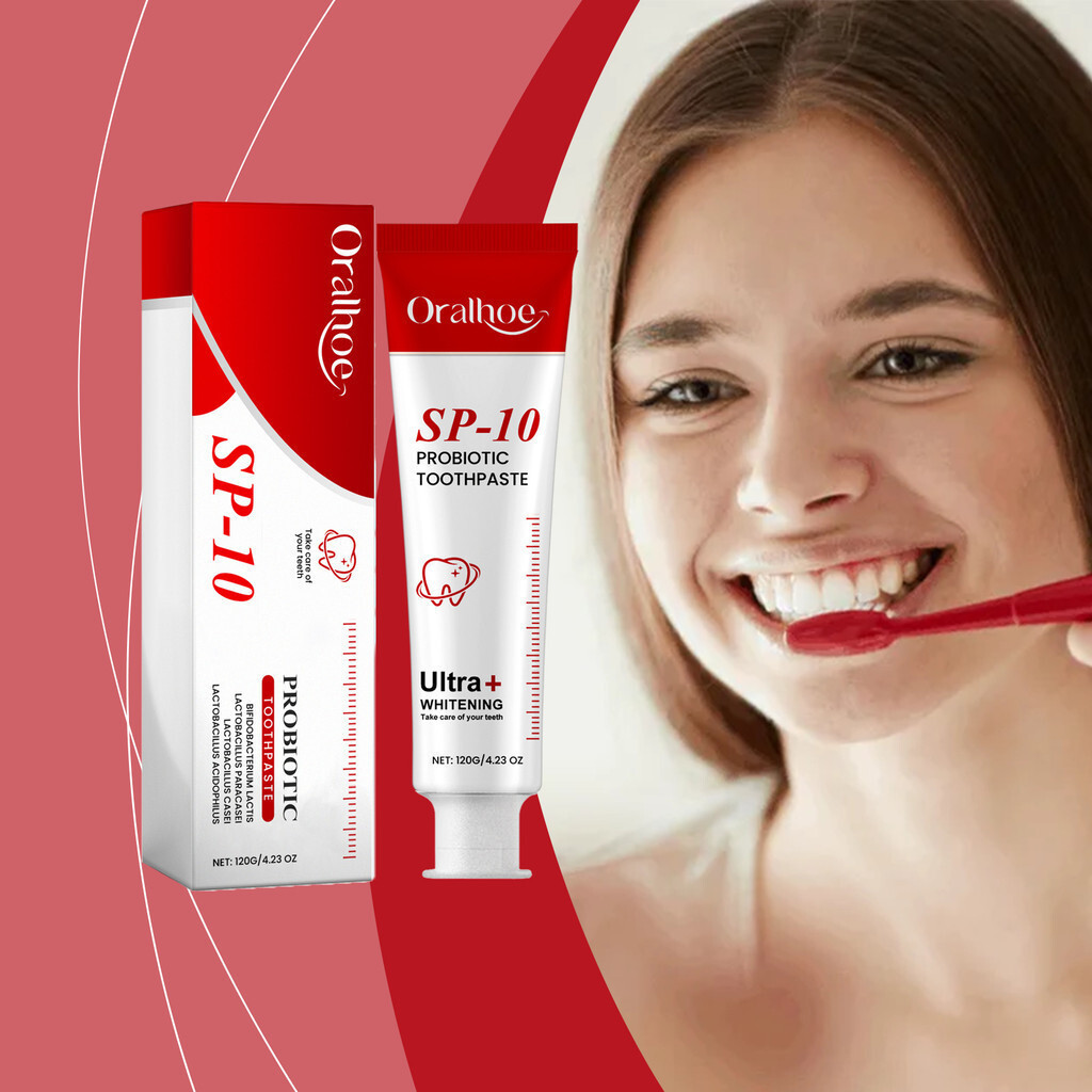 ดีเคเอ็กช็อป✨Sp-10 Ultra Whitening, Sp-10 Probiotic Whitening Toothpaste, Ultra Whitening Toothpaste