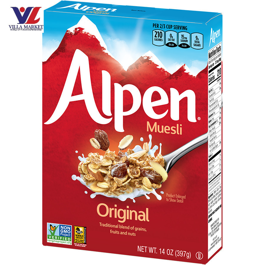 Alpen มิวสลี สูตรต้นตำรับ แบรนด์อัลเพน 375G