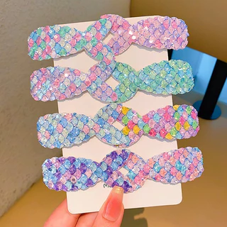 (พร้อมส่งในไทย) กิ๊บติดผมนางเงือก สีสันน่ารัก กิ๊ฟติดผม นางเงือกแสนสวย เครื่องประดับแฟชั่น