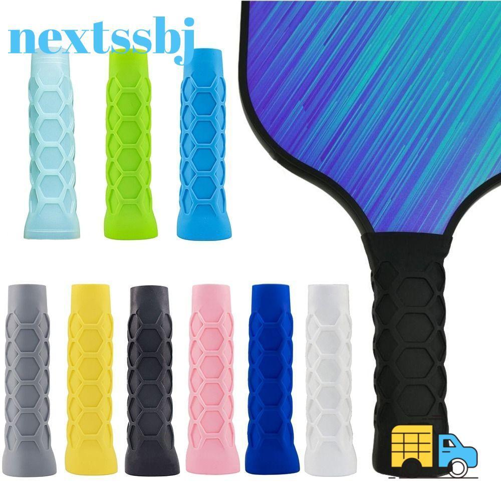 NEXTSTH ปลอกจับแร็กเก็ต Pickleball, ซิลิโคนลื่น Paddle Grip Cover, Reusable เปลี่ยน Pickleball Racket Overgrip Pickleball อุปกรณ์เสริม