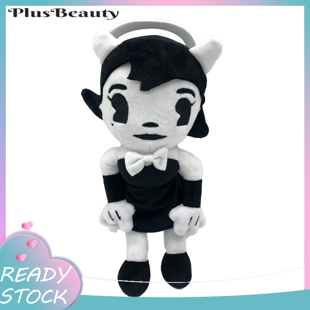 <Pluscloth> น่ารัก Bendy the Ink Machine Boris Action Figure ตุ๊กตายัดตุ๊กตาของเล่นเด็ก