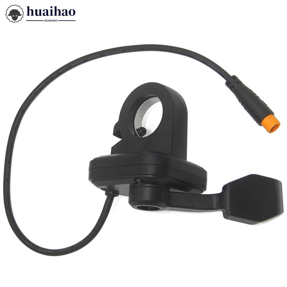 HUAIHAO ไฟฟ้าจักรยานคันเร่ง Grip สําหรับ iScooter iX3 iX4/Urban Glide E-CROSS ONE Pro2 Thumb Dia Acc