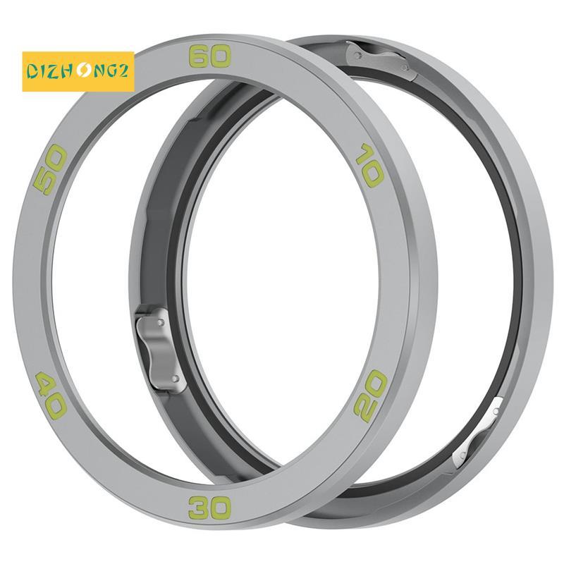 [dizhong2]โลหะ BEZEL แหวนโลหะป้องกันนาฬิกาสายคล้องฝาครอบฟิล์มกระจกนิรภัยนาฬิกา BEZEL Shell สําหรับ C