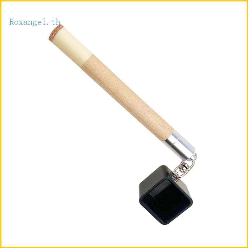 ROX Snooker Cue Tip เครื่องมือด้านข้าง Multiuse Handle บิลเลียด Cue อุปกรณ์เสริมสําหรับ Cue Case พกพ