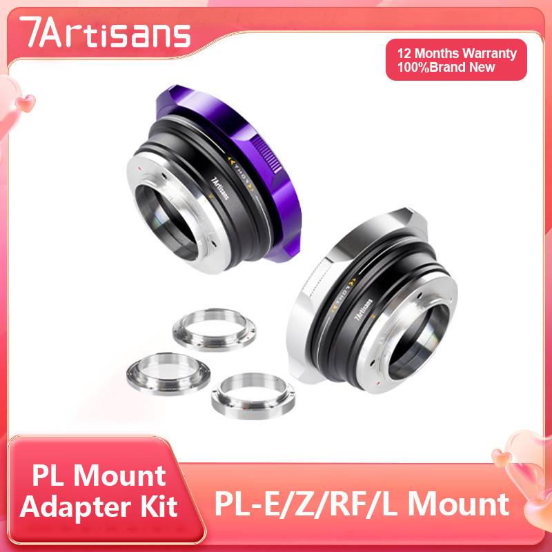 7artisans PL 4-in-1 อะแดปเตอร์เลนส์ใช้ได้กับ Sony E / Leica L / Canon RF / Nikon Mount Z PL-E PL-Z P