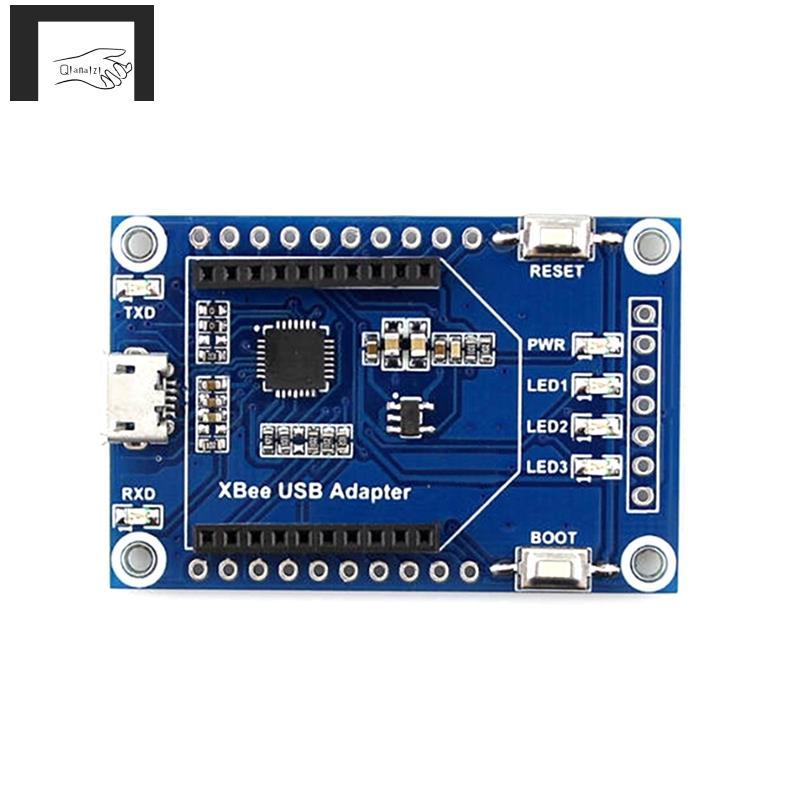 [qianaizi]XBee อะแดปเตอร์ USB UART บอร์ดสื่อสารรองรับ XBee การเชื่อมต่อ USB ไปยัง UART โมดูลการกําหน